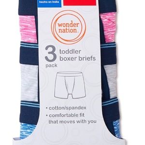 3 Pack Toddler Boxer Briefs